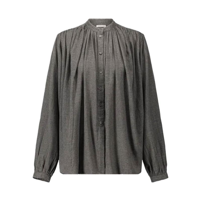 LAURENCE BRAS  - Chemise Poppy GRISE