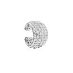 BILLION AVENUE - Bague d'oreille Ara diamong silver