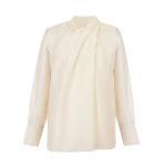 IS COMING - Blouse fluide crème- Nouveauté