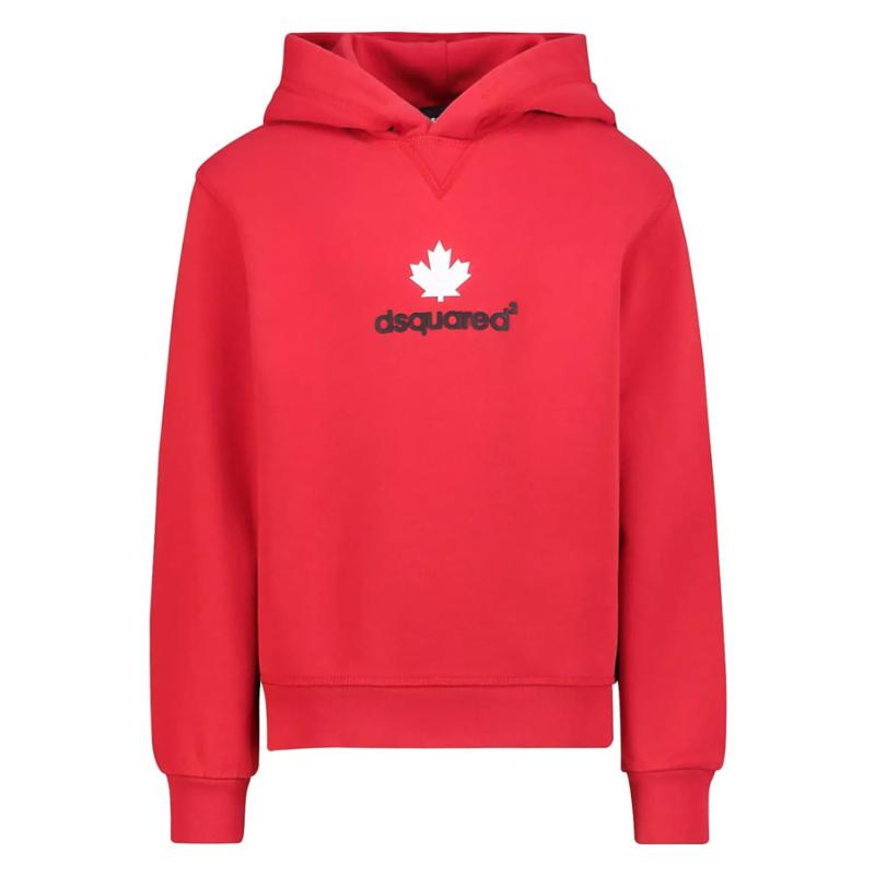 DSQUARED2 - Sweat hoodie rouge  