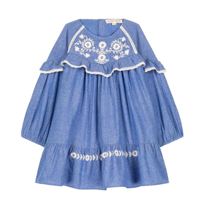 LOUISE MISHA - Robe Orana bleu - Nouveauté 