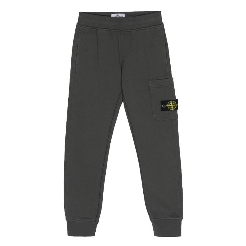 STONE ISLAND JUNIOR - Bas de jogging anthracite - Nouveauté