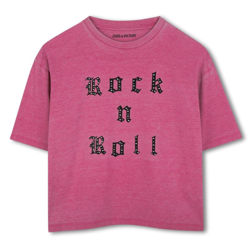 ZADIG & VOLTAIRE - Tee shirt Rock & N Roll  Mini Me 