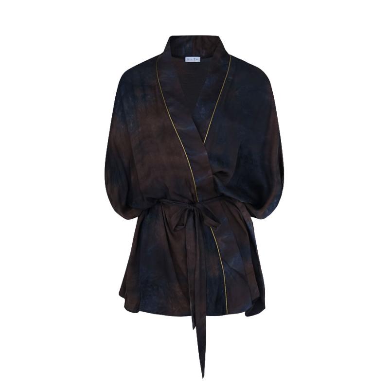 BELIZA - Kimono court Kima noir