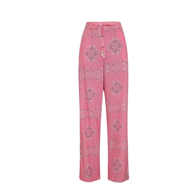 BERENICE - Pantalon Pandana rose 
