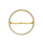 BILLION AVENUE - Bague double  Joy diamond gold 
