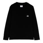 CP COMPANY UNDERSIXTEEN - Tee shirt noir manches longues  - Nouveauté