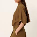 SESSUN - Chemise Kalya bronze - SOLDES 