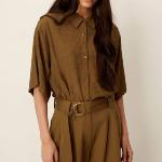SESSUN - Chemise Kalya bronze - SOLDES 
