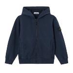 STONE ISLAND JUNIOR - Gilet zip navy - Nouveauté 