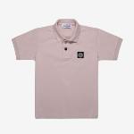 stone Island - Polo manches courtes rose pale 