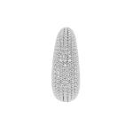 BILLION AVENUE - Boucle d'oreille Bulb diamond silver
