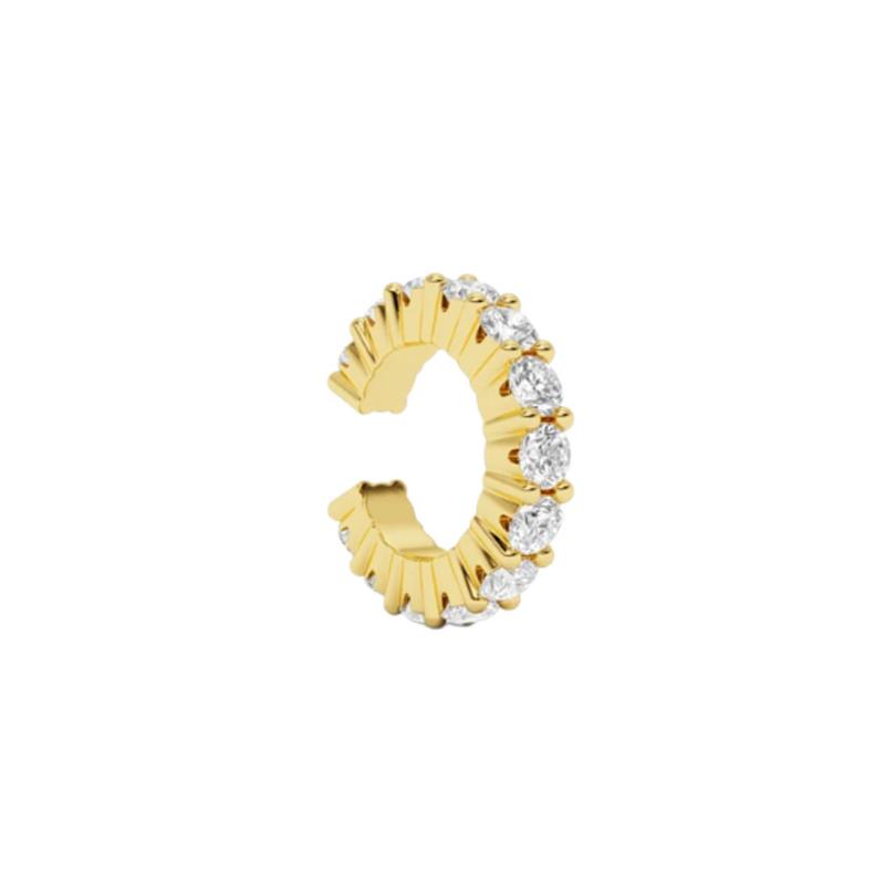 BILLION AVENUE - Bague d'oreille Iris diamond gold 