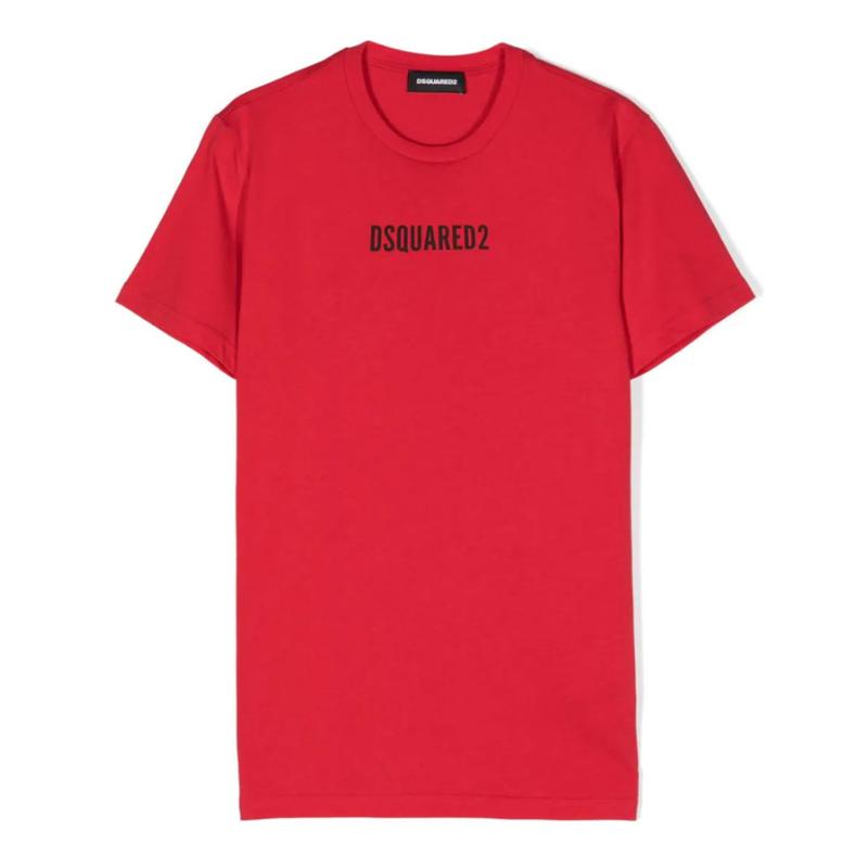 SOLDES - DSQUARED2 - Tee shirt rouge 