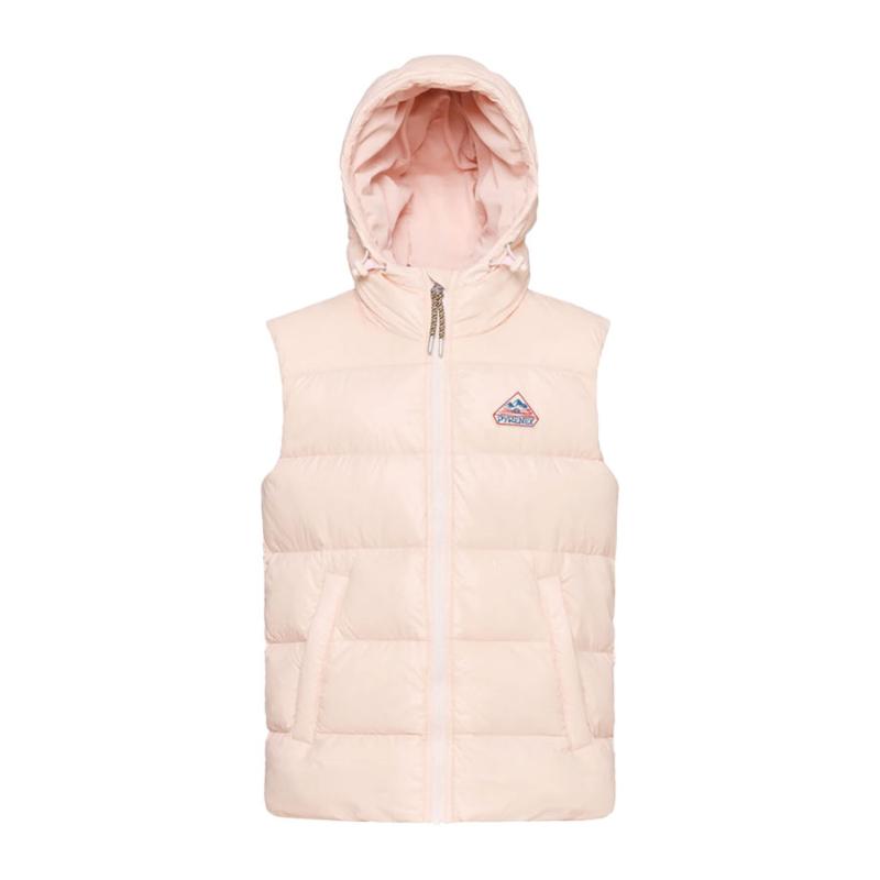 PYRENEX - Doudoune sans manches John hooded rose