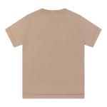 STONE ISLAND JUNIOR - Tee shirt sable logo patch 