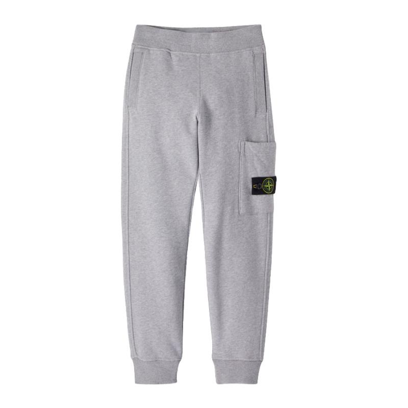 STONE ISLAND JUNIOR - Bas de jogging gris - Nouveauté