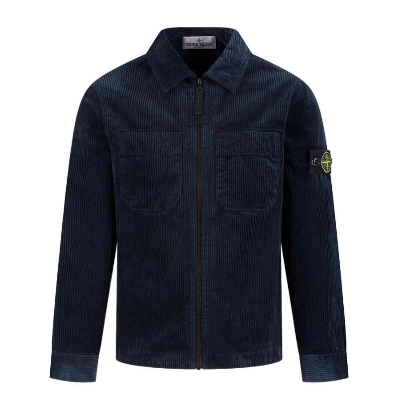 STONE ISLAND JUNIOR - Chemise en velours - Nouveauté 