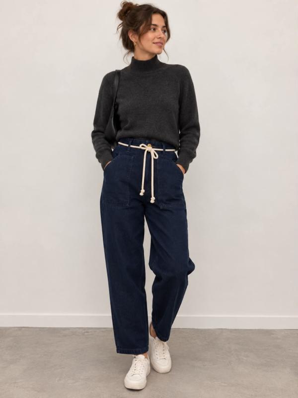 LEON & HARPER - Pantalon ballon Parmin brut 