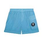 CP COMPANY UNDERSIXTEEN - Short de bain turquoise