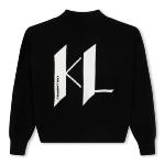 KARL LAGERFELD KID - Pull en coton et cachemire