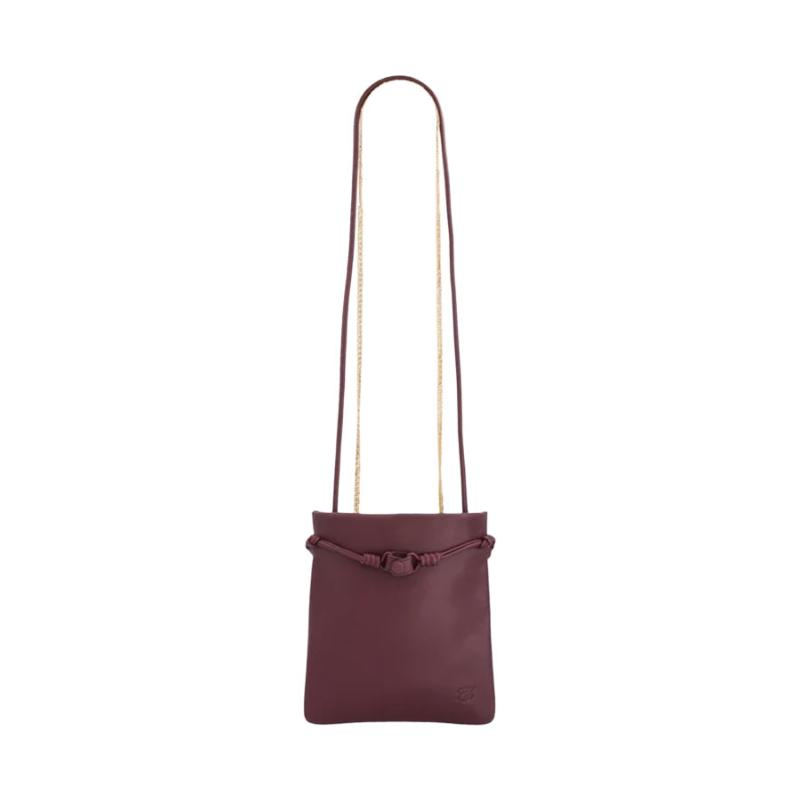 LAURENCE BRAS - Sac Ritz burgundy 