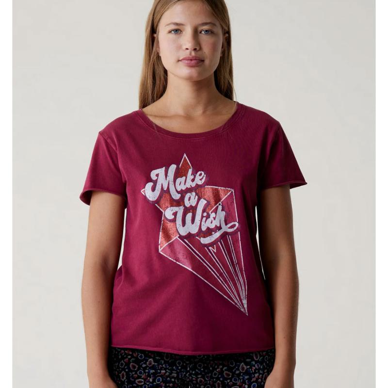 LEON & HARPER - Tee shirt Toro Wish wine 
