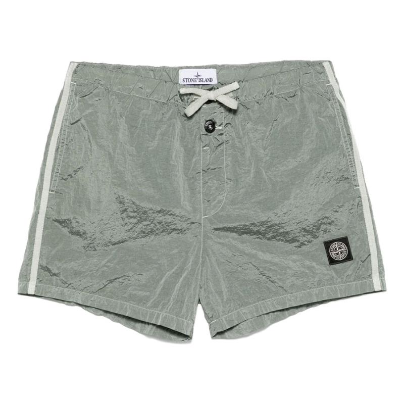 STONE ISLAND - Short de bain chlorophylle