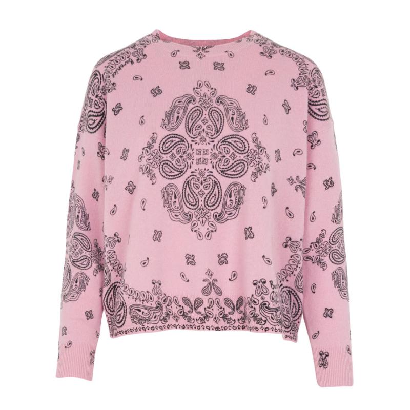 BERENICE - Pull bandana rose 