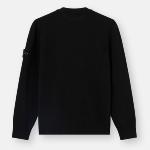 STONE ISLAND JUNIOR - Pull noir - Nouveauté 