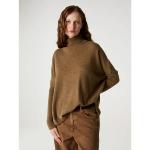 ABSOLUT CASHMERE - Pull poncho col roulé Clara bronze