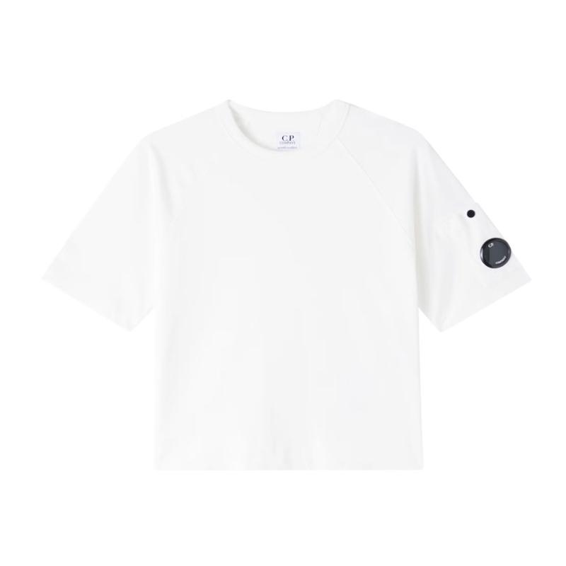 CP COMPANY UNDERSIXTEEN - Tee shirt lens blanc - Nouveauté