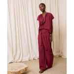 IS COMING - Pantalon large cerise - SOLDES