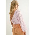 LAURENCE BRAS - Blouse  asymétrique Joina rose pâle