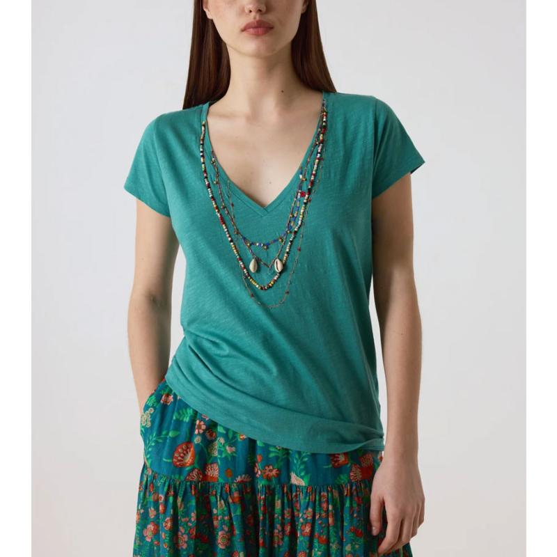 LEON & HARPER - Tee shirt Tonton shell ocean