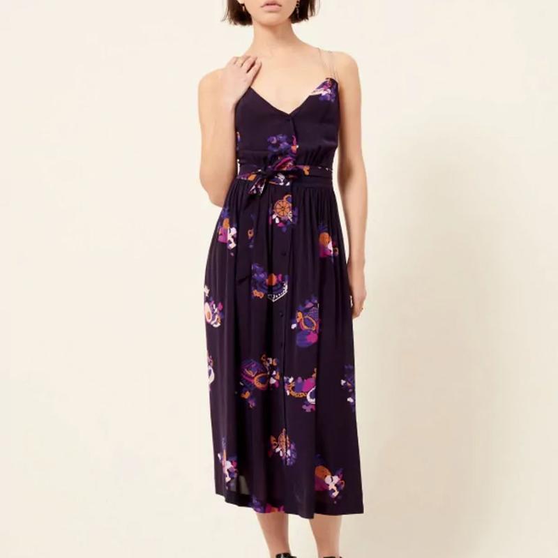SESSUN - Robe longue dos nu 