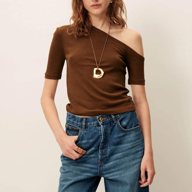 SESSUN - Tee shirt asymétrique Soline - SOLDES 