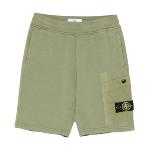 STONE ISLAND JUNIOR - Bermuda vert 