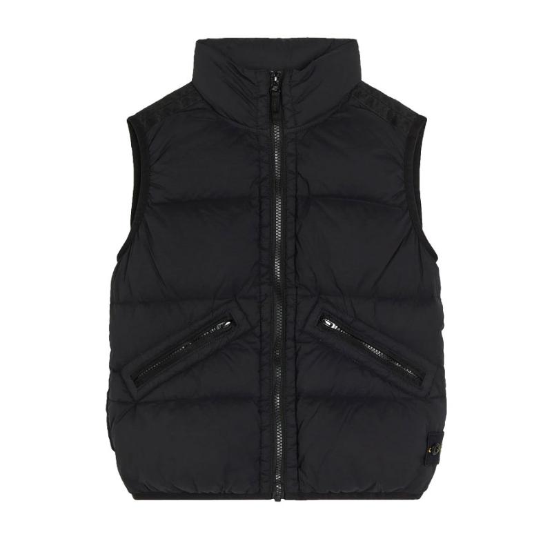 STONE ISLAND JUNIOR - Doudoune sans manches - Nouveauté 