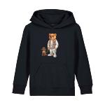 BARON FILOU - Sweat capuche Caniche noir - Nouveauté 