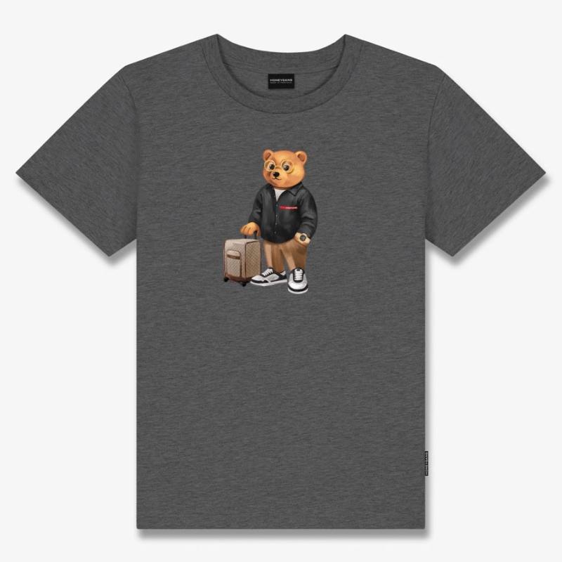 BARON FILOU - Tee shirt gris jetset gris - Nouveauté 