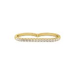 BILLION AVENUE - Bague double gold Bari 