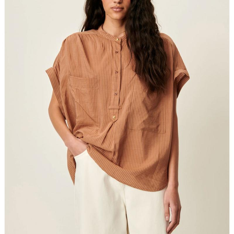 SESSUN - Chemise Camille glaze - SOLDES 