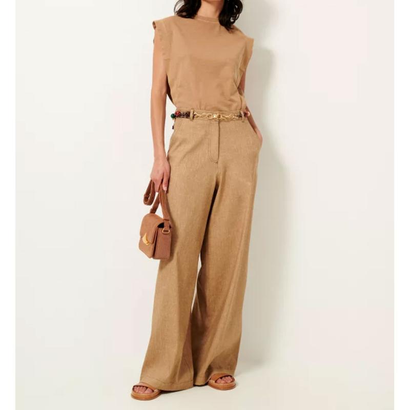 SESSUN - Pantalon large Dassum 