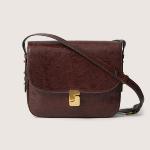 SOEUR - Sac maxi Bellissima chocolat effet lézard