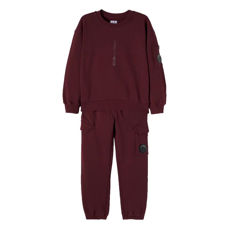 CP COMPANY UNDERSIXTEEN - Ensemble jogging bordeaux - Nouveauté