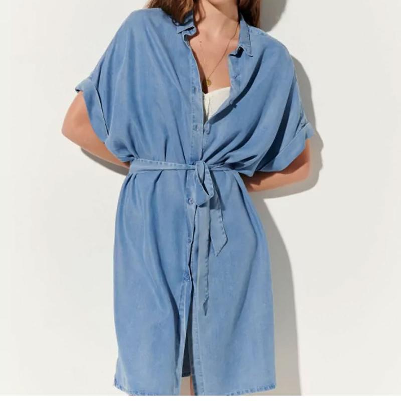 SESSUN - Robe mi-longue chemisier Joy 