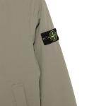 STONE ISLAND JUNIOR - Veste logo patch sauge 