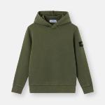 STONE ISLAND - Hoodie vert - Nouveauté 