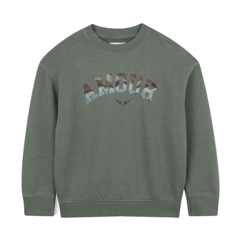 ZADIG & VOLTAIRE - Sweat Amour vert